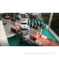Máquina de impressão de tela de liga de liga de vinho